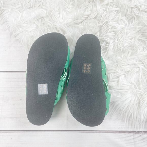 Rag & Bone Bailey Sport Slide Sandal in Kelly‎ in Green Size 36 - Picture 7 of 9